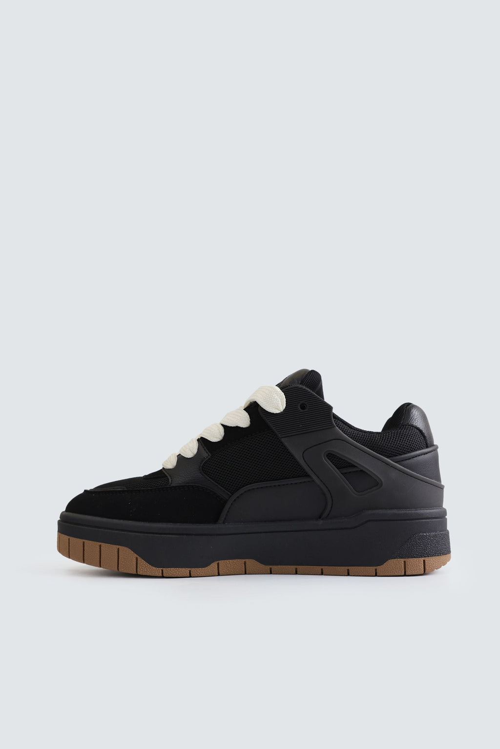 Bags End Men's Black Multi-Piece Sneakers