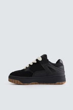 Bags End Men's Black Multi-Piece Sneakers