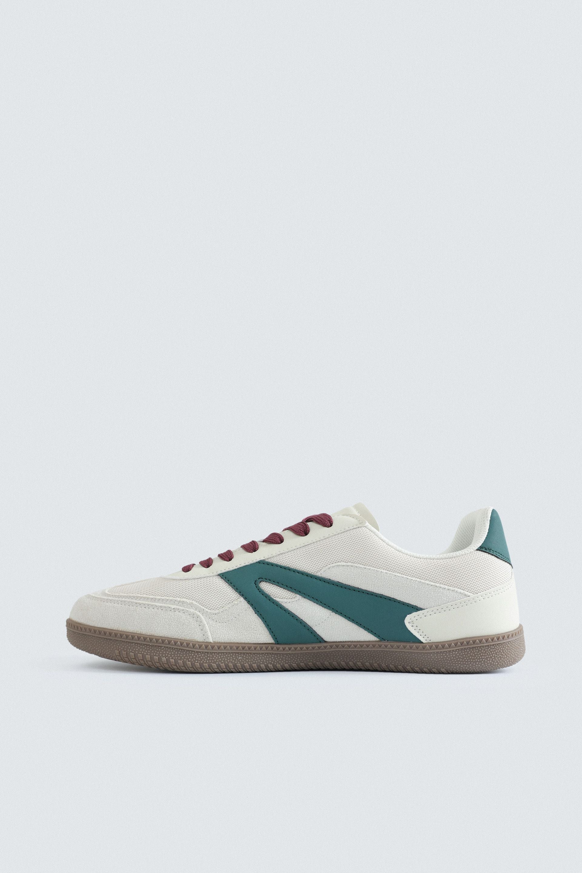 Bags End Men's White Multi-Piece Sneakers