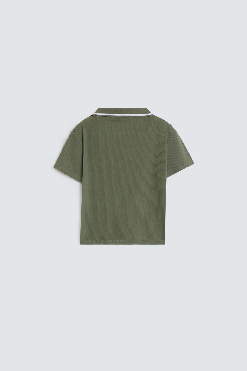Bags End Women's Cropped Slim Fit Polo Shirt