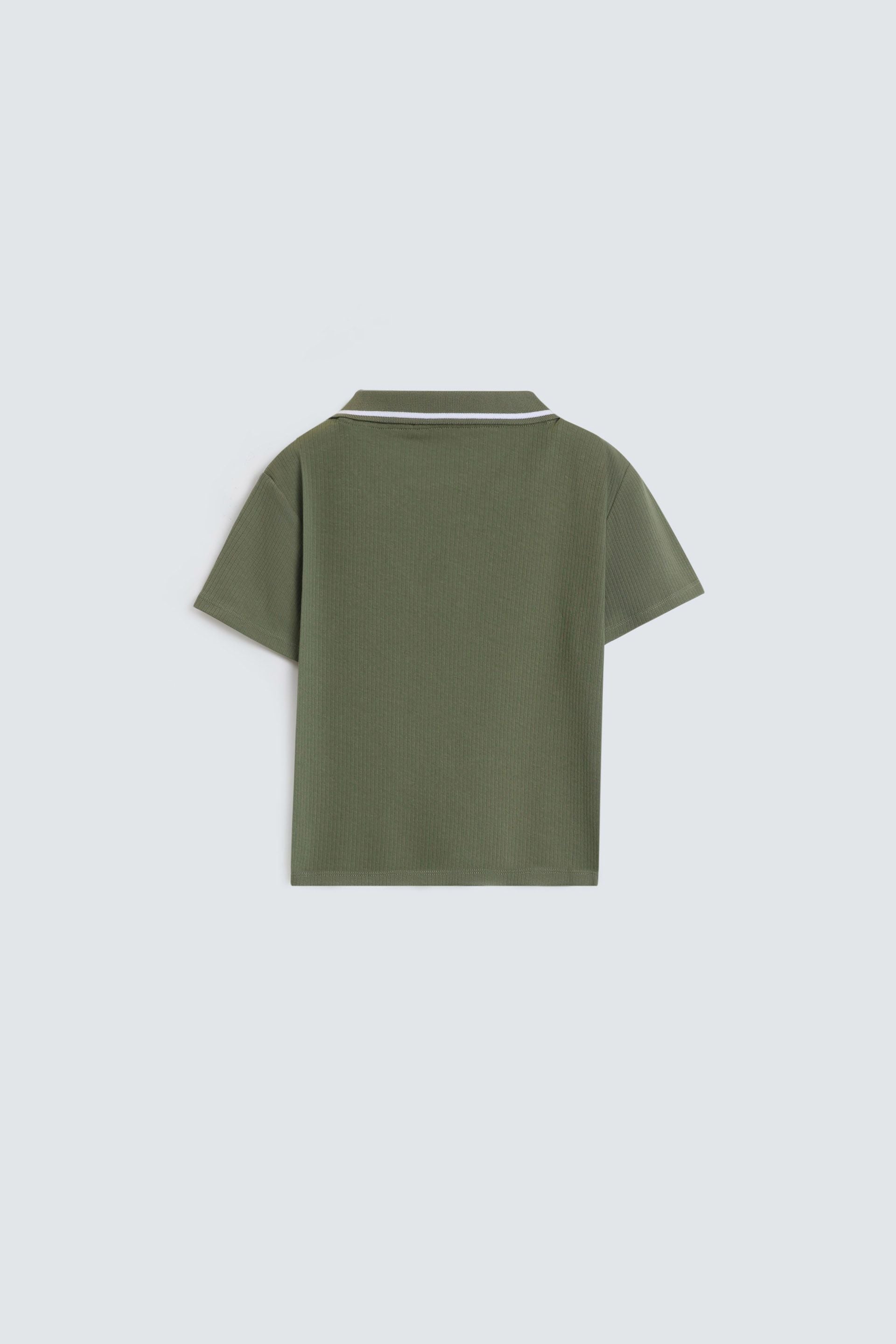 Bags End Women's Cropped Slim Fit Polo Shirt
