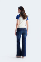 Bags End Women's Cropped Slogan Print T-Shirt