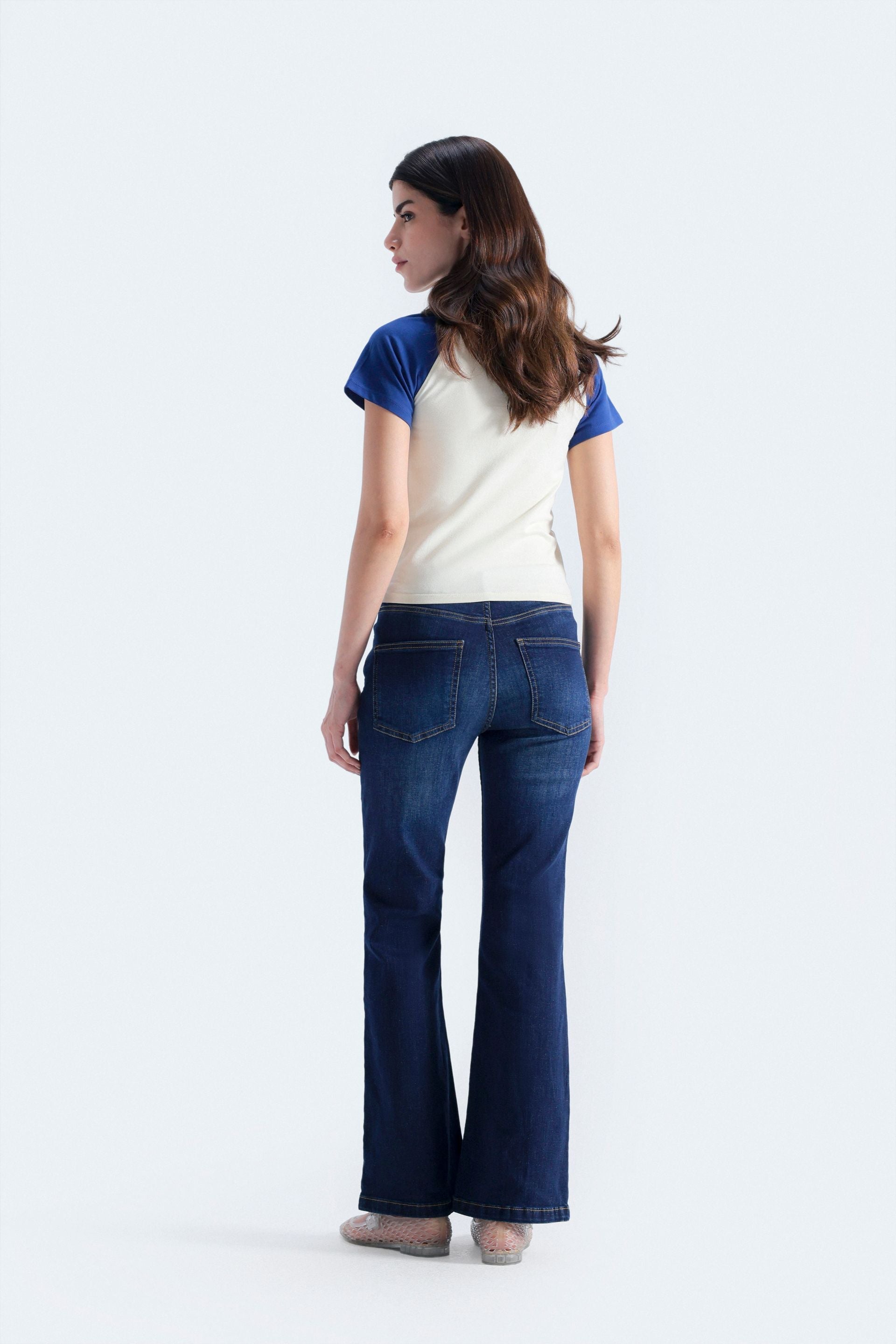 Bags End Women's Cropped Slogan Print T-Shirt