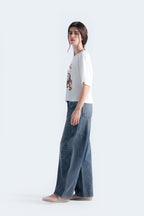 Bags End Women's Cropped Graphic T-Shirt