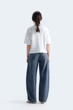 Bags End Women's Cropped Graphic T-Shirt