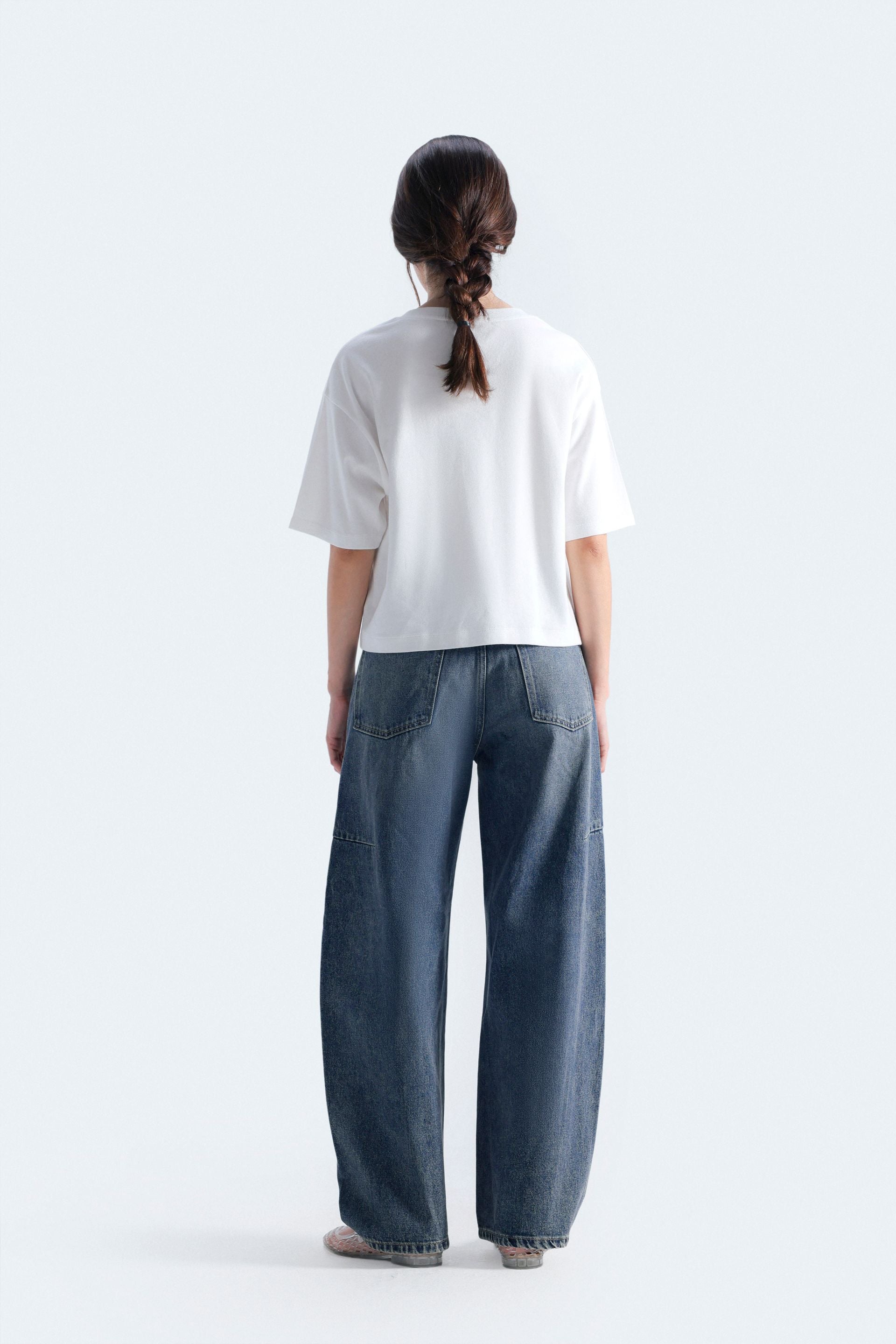 Bags End Women's Cropped Graphic T-Shirt