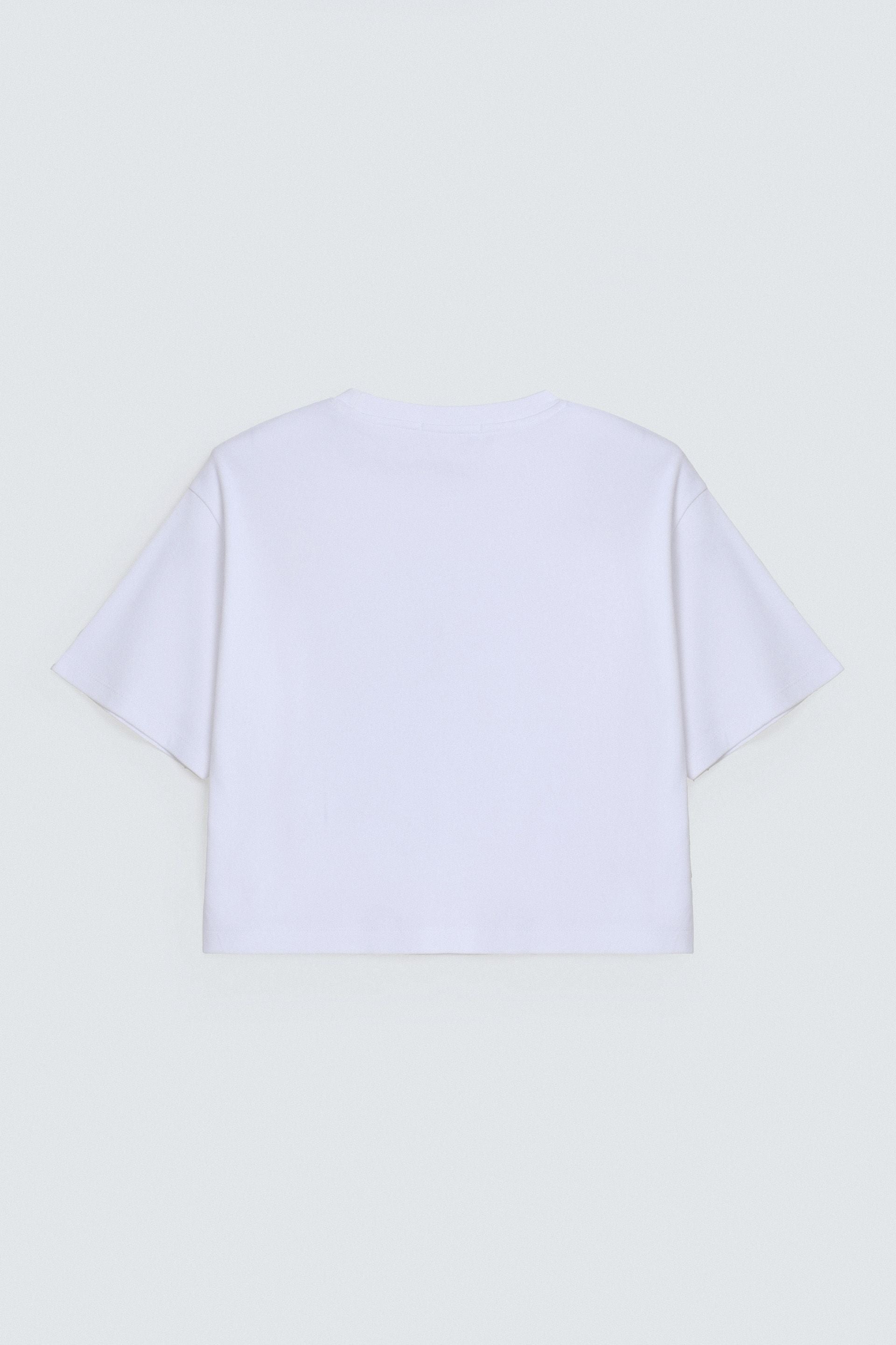 Bags End Women's Cropped Graphic T-Shirt