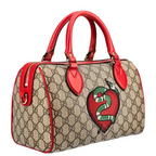 Gucci GG Kingsnake Boston Bag – Red