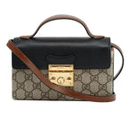 Gucci GG Supreme Padlock Bag – Beige