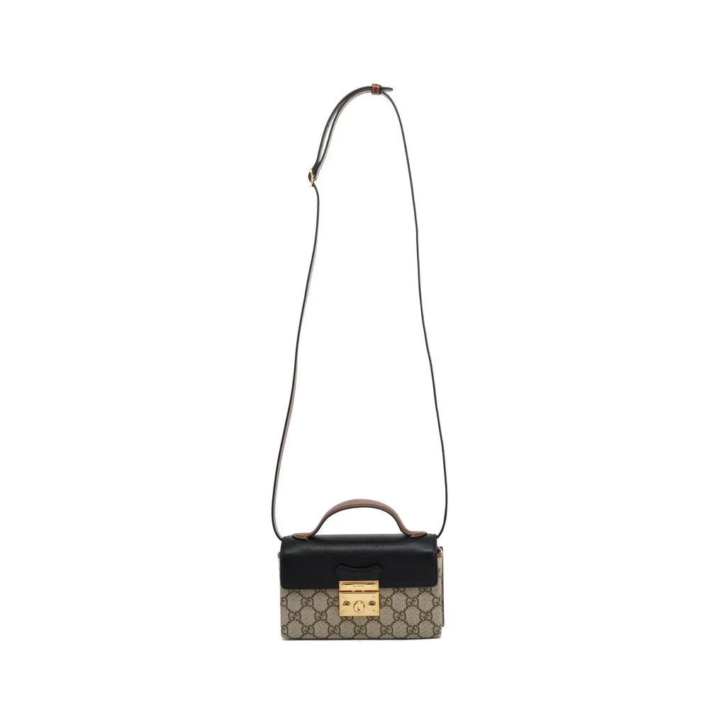 Gucci GG Supreme Padlock Bag – Beige