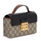 Gucci GG Supreme Padlock Bag – Beige
