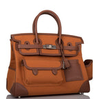 Hermes Cargo Birkin 35 Marron Inde Swift, back view