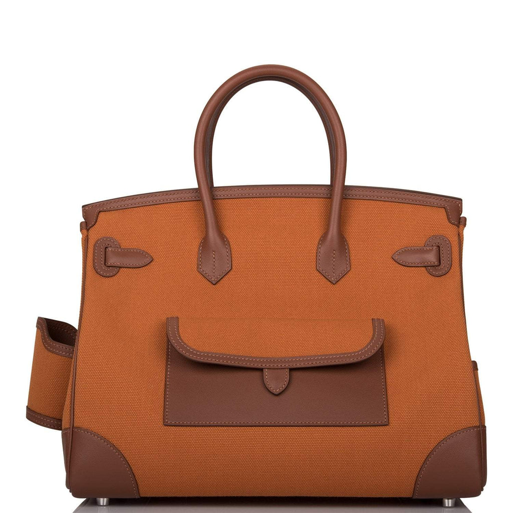 Hermes Cargo Birkin 35 Marron Inde Swift, product detail view 5