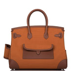 Hermes Cargo Birkin 35 Marron Inde Swift, product detail view 5