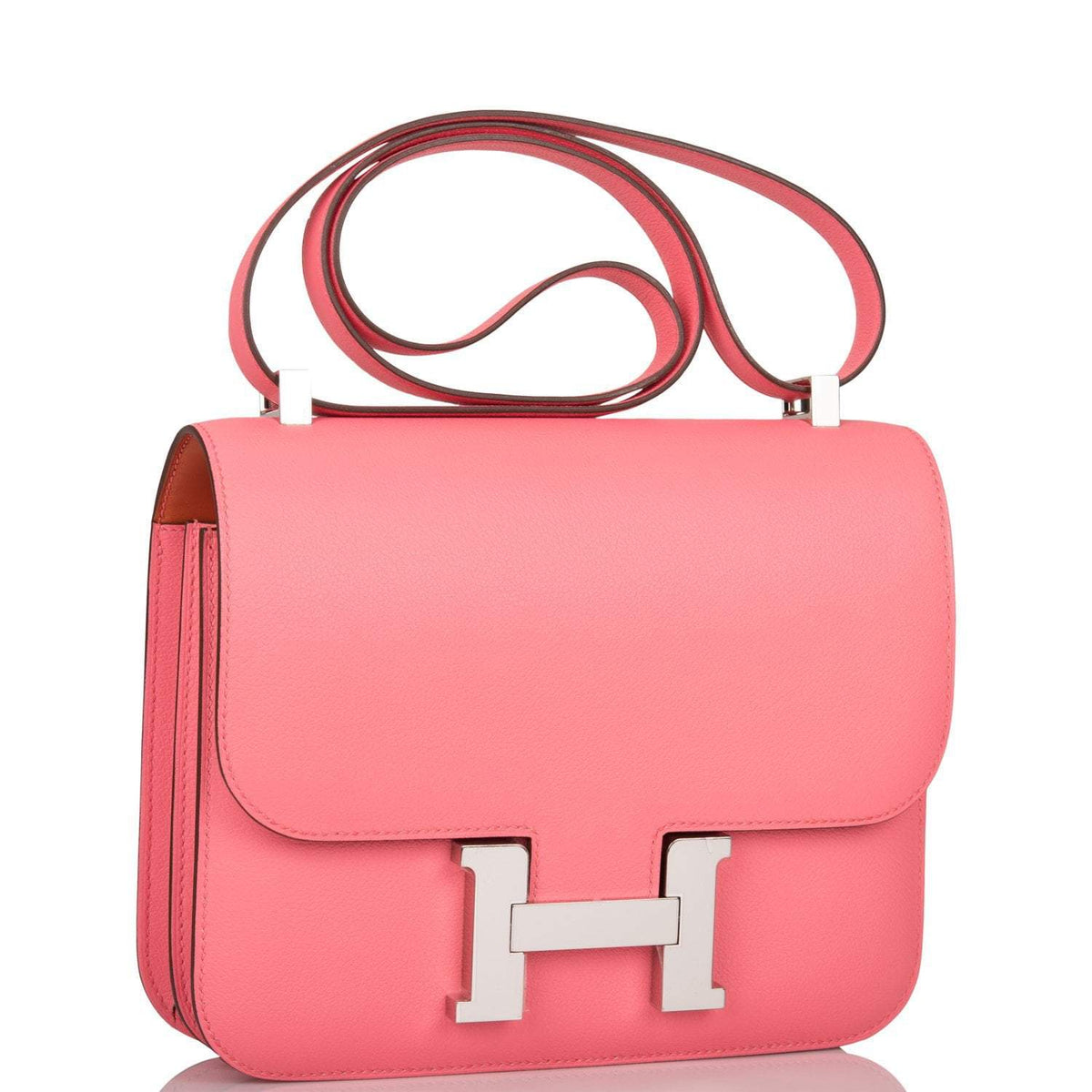 Hermes Constance 24 Rose D'Ete Verso Evercolor