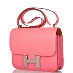 Hermes Constance 24 Rose D'Ete Verso Evercolor