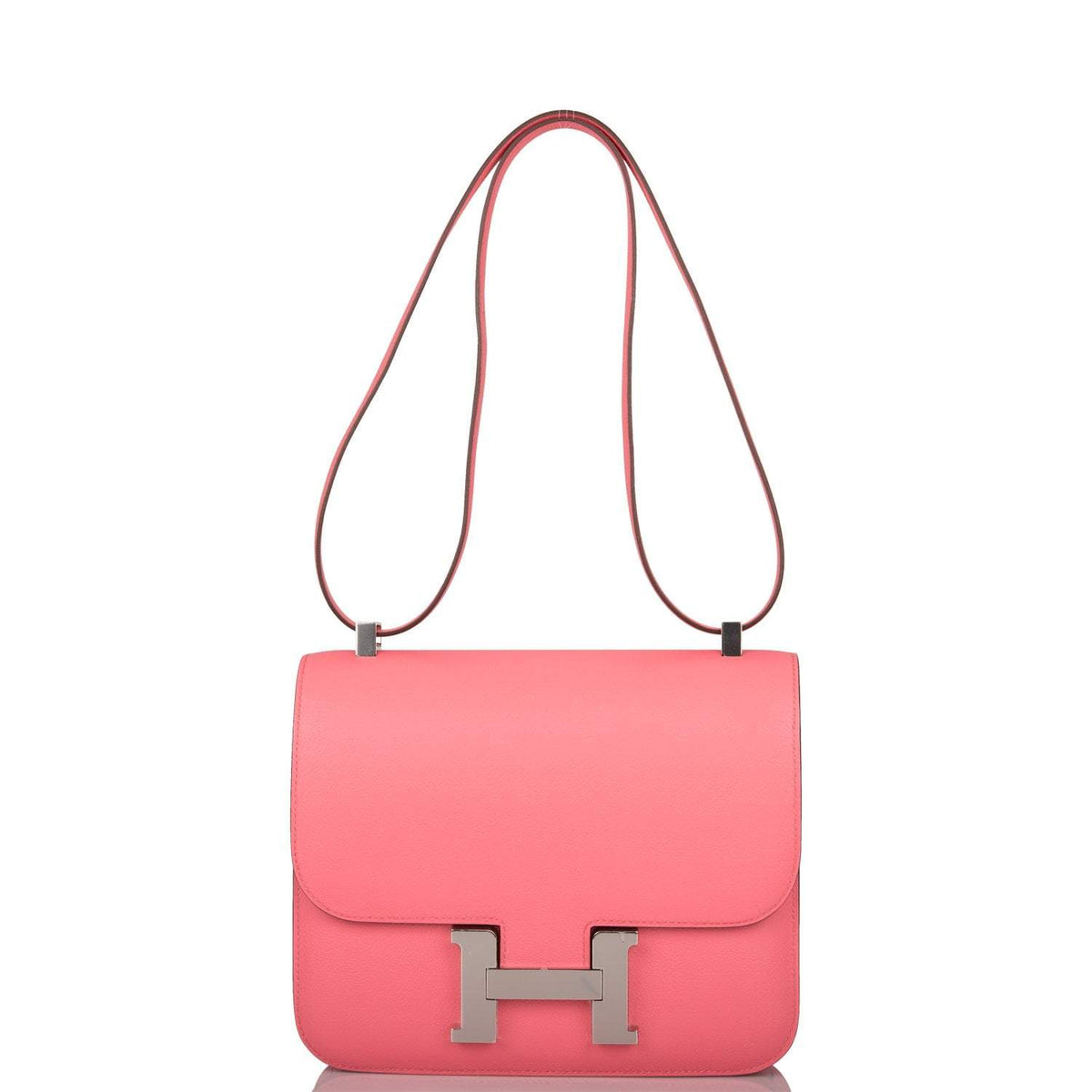 Hermes Constance 24 Rose D'Ete Verso Evercolor