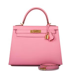 Hermes Kelly 28 Sellier HSS in Rose Confetti Epsom leather with gold-tone hardware, product image 1