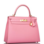 Hermes Kelly 28 Sellier HSS in Rose Confetti Epsom leather with gold-tone hardware, product image 2