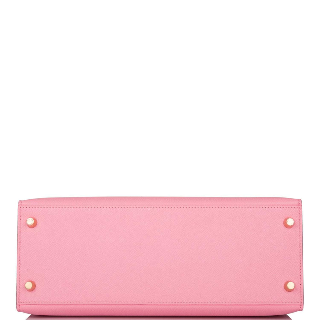 Hermes Kelly 28 Sellier HSS in Rose Confetti Epsom leather with gold-tone hardware, product image 6