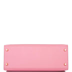 Hermes Kelly 28 Sellier HSS in Rose Confetti Epsom leather with gold-tone hardware, product image 6