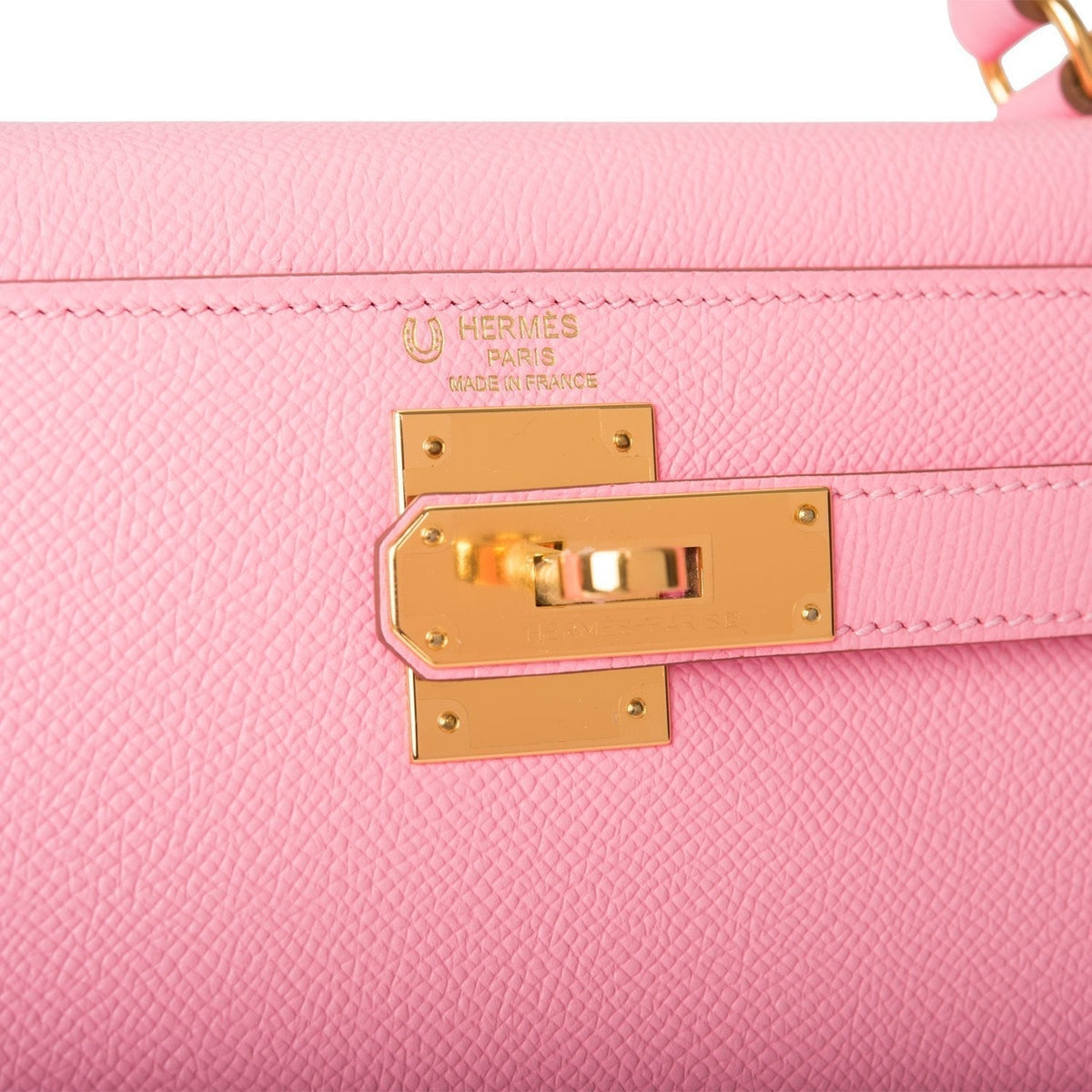 Hermes Kelly 28 Sellier HSS in Rose Confetti Epsom leather with gold-tone hardware, product image 7