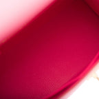 Hermes Kelly 28 Sellier HSS in Rose Confetti Epsom leather with gold-tone hardware, product image 8