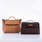 Hermes 24/24 21 Gold Evercolor Swift Leather Gold Hardware 2021 Z