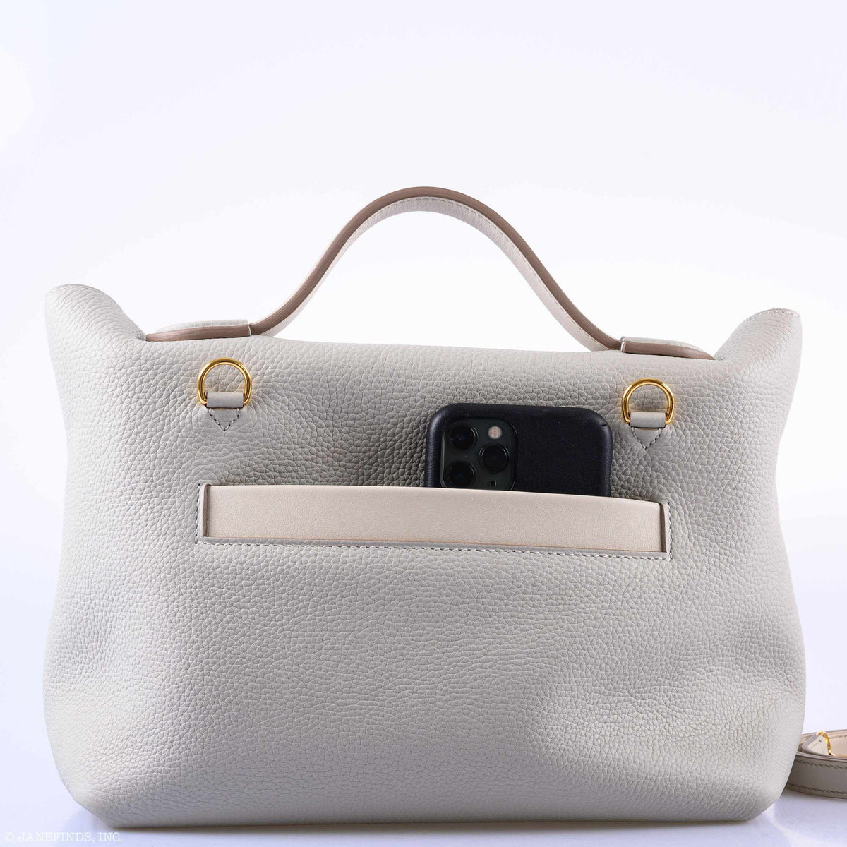 Hermes 24/24 29 Gris Perle Togo Beton Swift Gold Hardware, product detail view 5