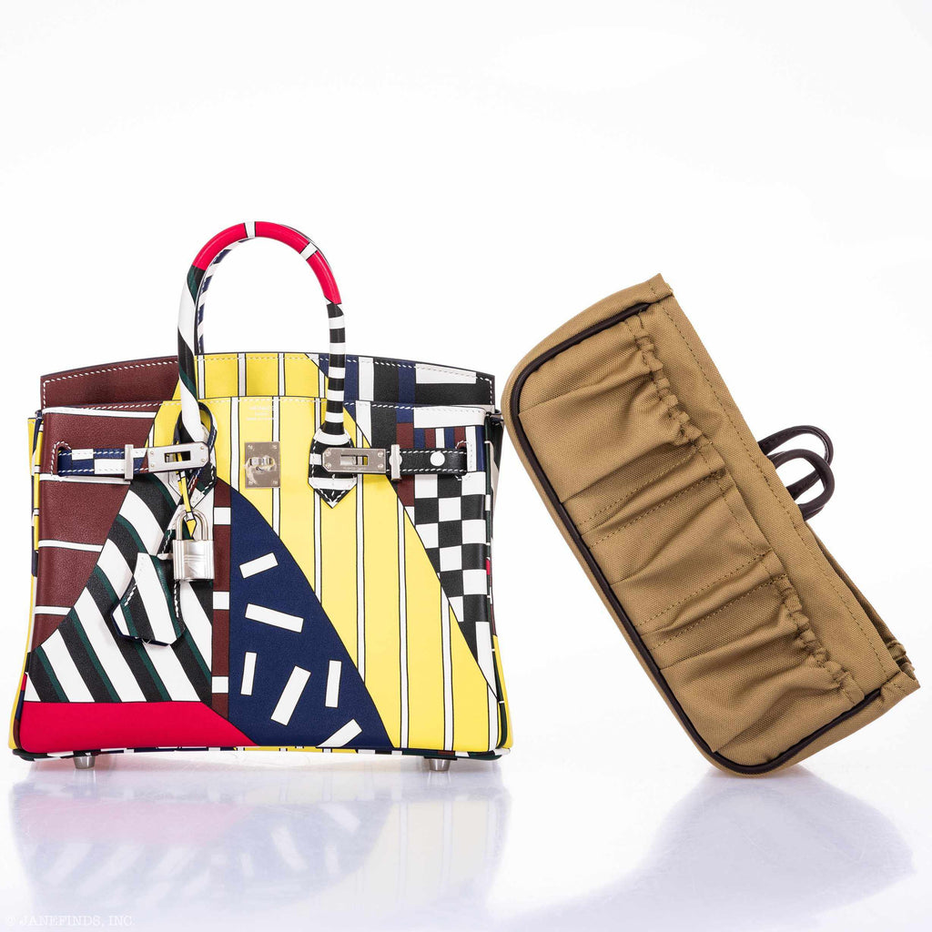 Hermes Birkin 25 "One Two Three And Away We Go!" Limited Edition By Nigel Peak Multicolor Swift Leather - product image 17