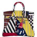 Hermes Birkin 25 "One Two Three And Away We Go!" Limited Edition By Nigel Peak Multicolor Swift Leather - product image 1