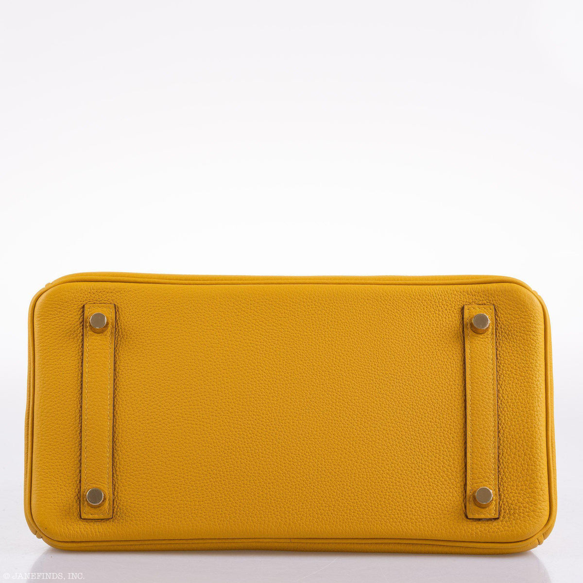 Hermes Birkin 30 Jaune Ambre Togo Gold Hardware - 2018, C - hardware detail