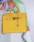 Hermes Birkin 30 Jaune Ambre Togo Gold Hardware - 2018, C - hardware detail