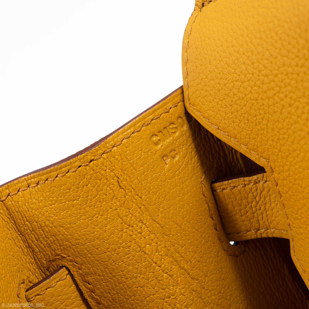 Hermes Birkin 30 Jaune Ambre Togo Gold Hardware - 2018, C - hardware detail