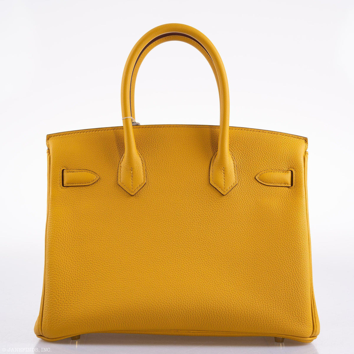 Hermes Birkin 30 Jaune Ambre Togo Gold Hardware - 2018, C - hardware detail