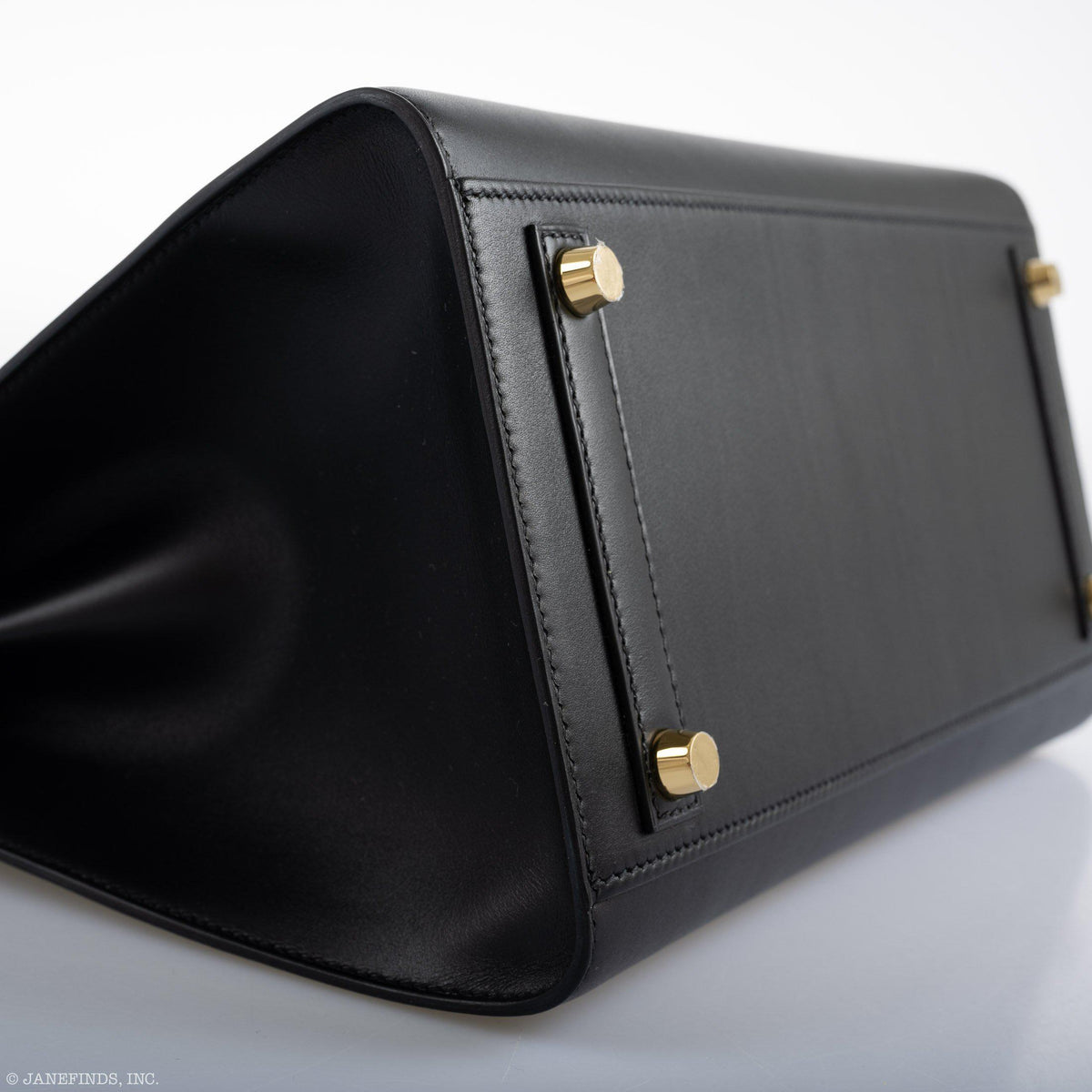 Hermes Birkin 30 Sellier Black Veau Monsieur Leather Gold Hardware - 2020, Y - hardware detail