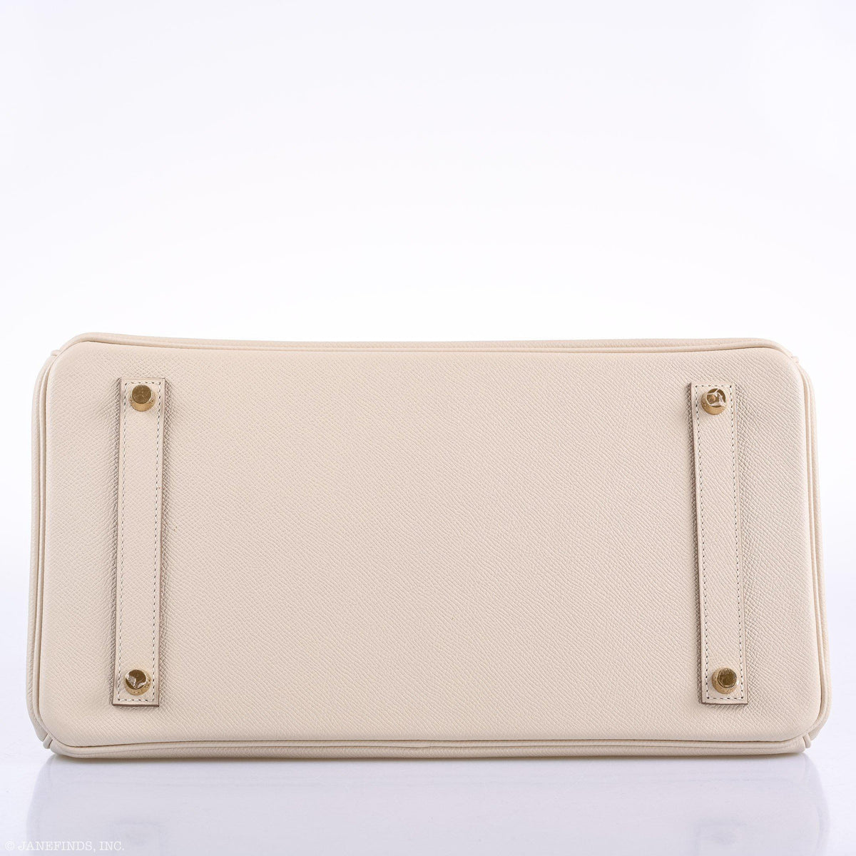 Hermes Birkin 35 Craie Epsom Gold Hardware - 2015, T - hardware detail