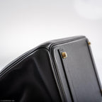 Hermes Birkin 40 Black Epsom Leather Gold Hardware - 2011, Square O - hardware detail