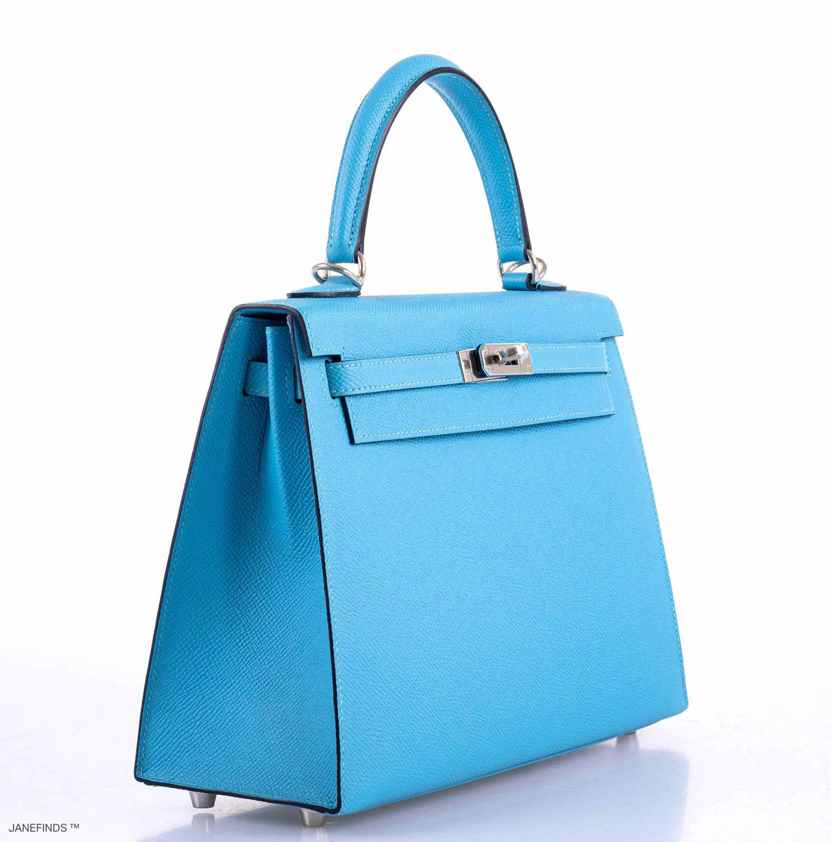 Hermes Kelly 25 Sellier Bleu du Nord Epsom