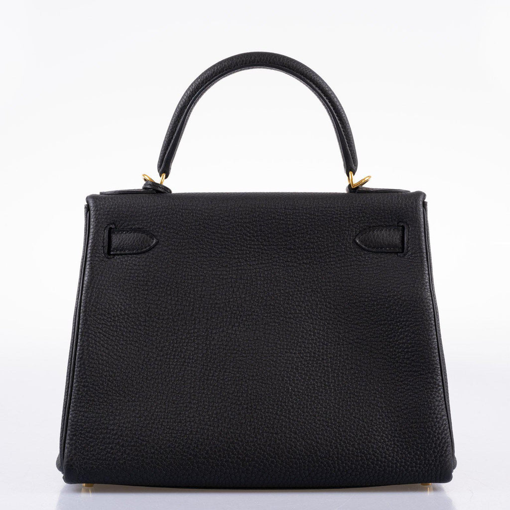 Hermes Kelly 28 Retourne Black Togo

