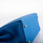 Hermes Kelly 28 Retourne Blue Hydra, product detail view 9