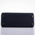 Hermes Kelly 25 Sellier Bleu Brume Epsom