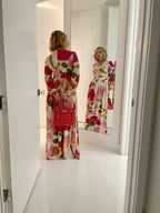 Hermes Kelly 28 Retourne Rose Extreme Matte Alligator, product detail view 13