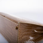 Hermes Kelly 28 Sellier Ficelle Alligator, product detail view 14