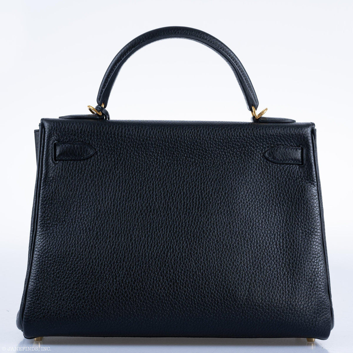 Hermes Kelly 32 Black Togo