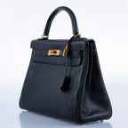 Hermes Kelly 32 Black Togo