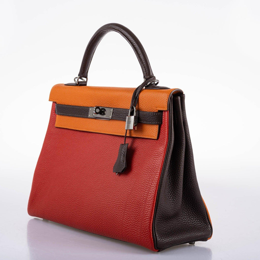 Hermes Kelly 32 Retourne Tri-Color, product detail view 5