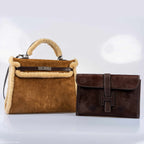 Hermes Kelly 35 Retourne Teddy Shearling, product detail view 7