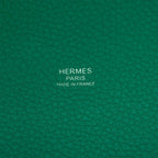logo view of Hermès Picotin 18 Menthe Clemence