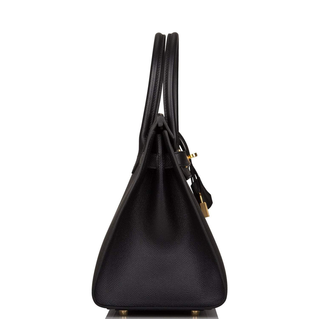 Hermes Birkin Sellier 30 Black Epsom